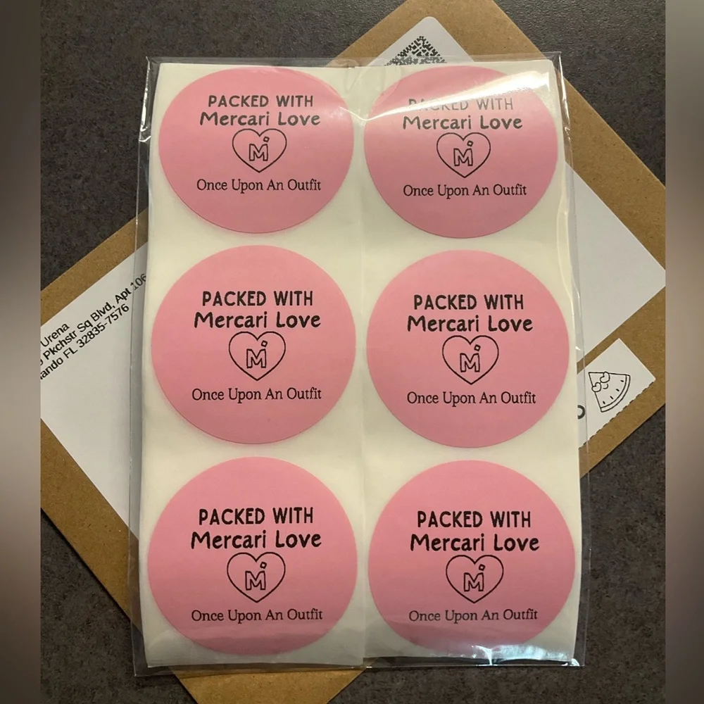 100 Thank You Stickers Packed With Posh Love